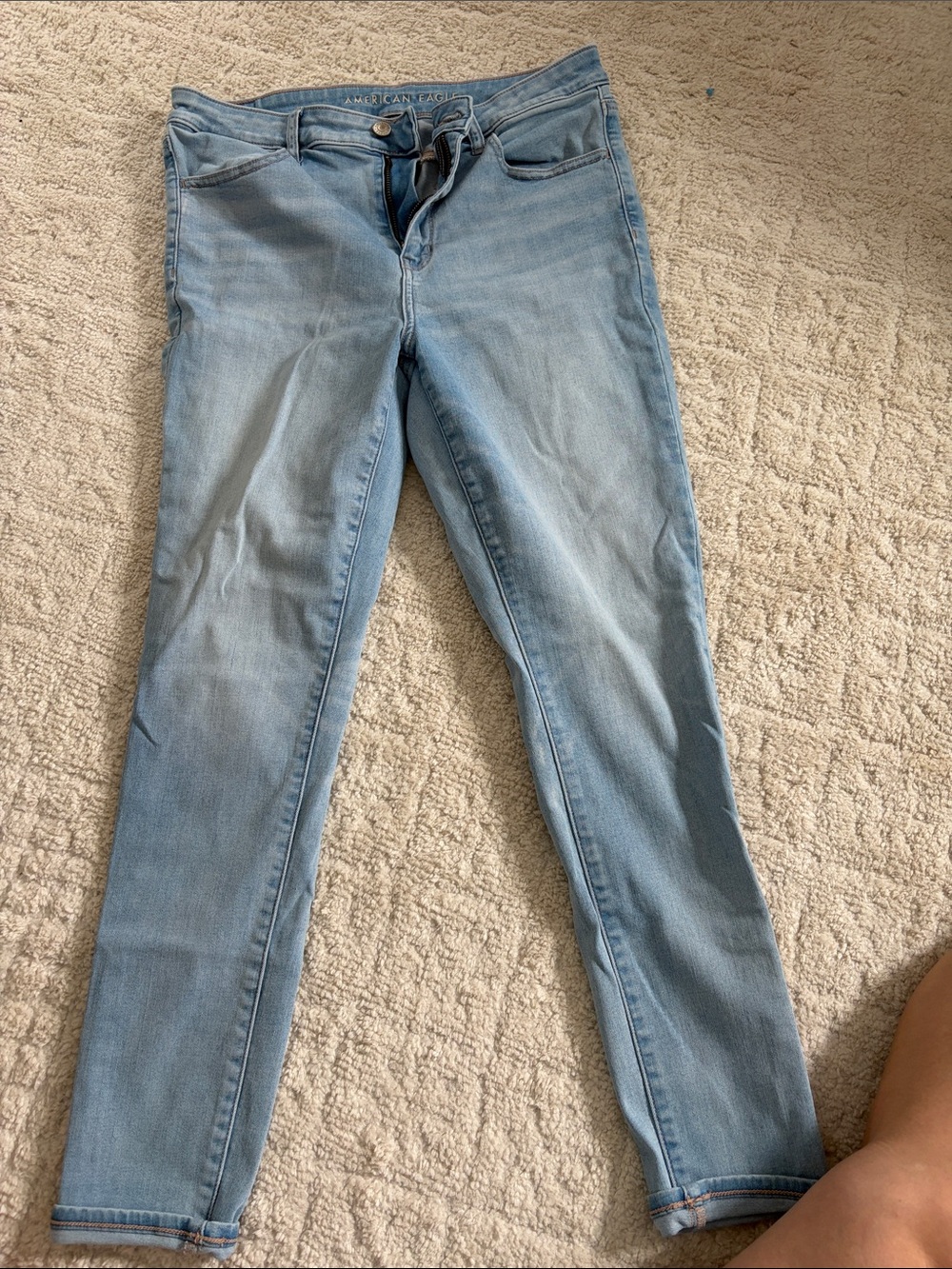 American Eagle Outfitters Light Blue Women's Skinny Jeans